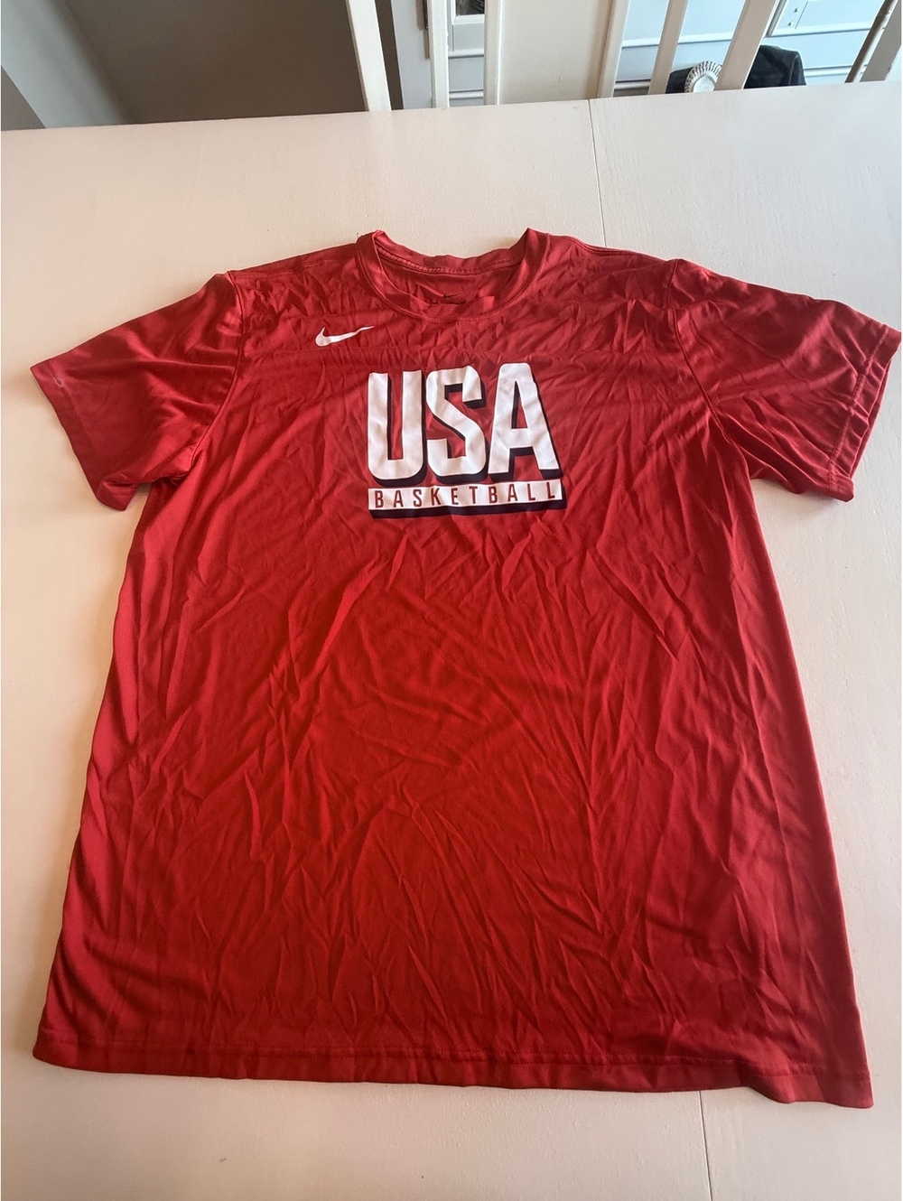 Nike USA Basketball Red Dri-FIT T-Shirt XL